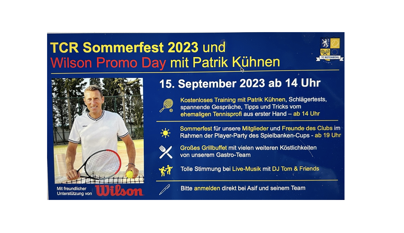 Read more about the article Sommerfest für alle Mitglieder und Freunde des Clubs